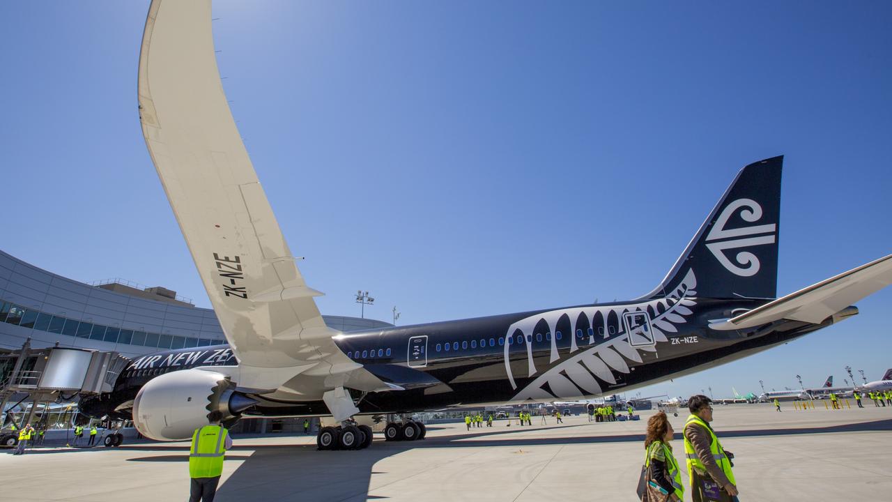 Air New Zealand said they are positive about the news on a bubble with the Cook Islands. Picture: The Seattle Times/Mike Siegel