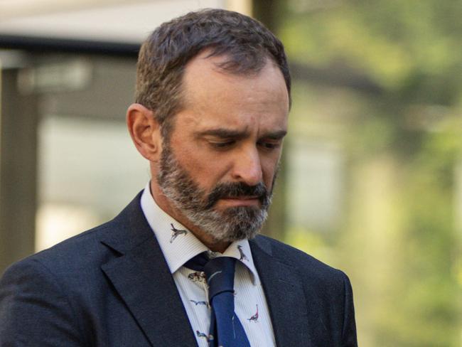MELBOURNE, AUSTRALIA - NewsWire Photos - 27 MARCH, 2025: Paul Quill departs from the County Court of Victoria. Picture: NewsWire / Diego Fedele