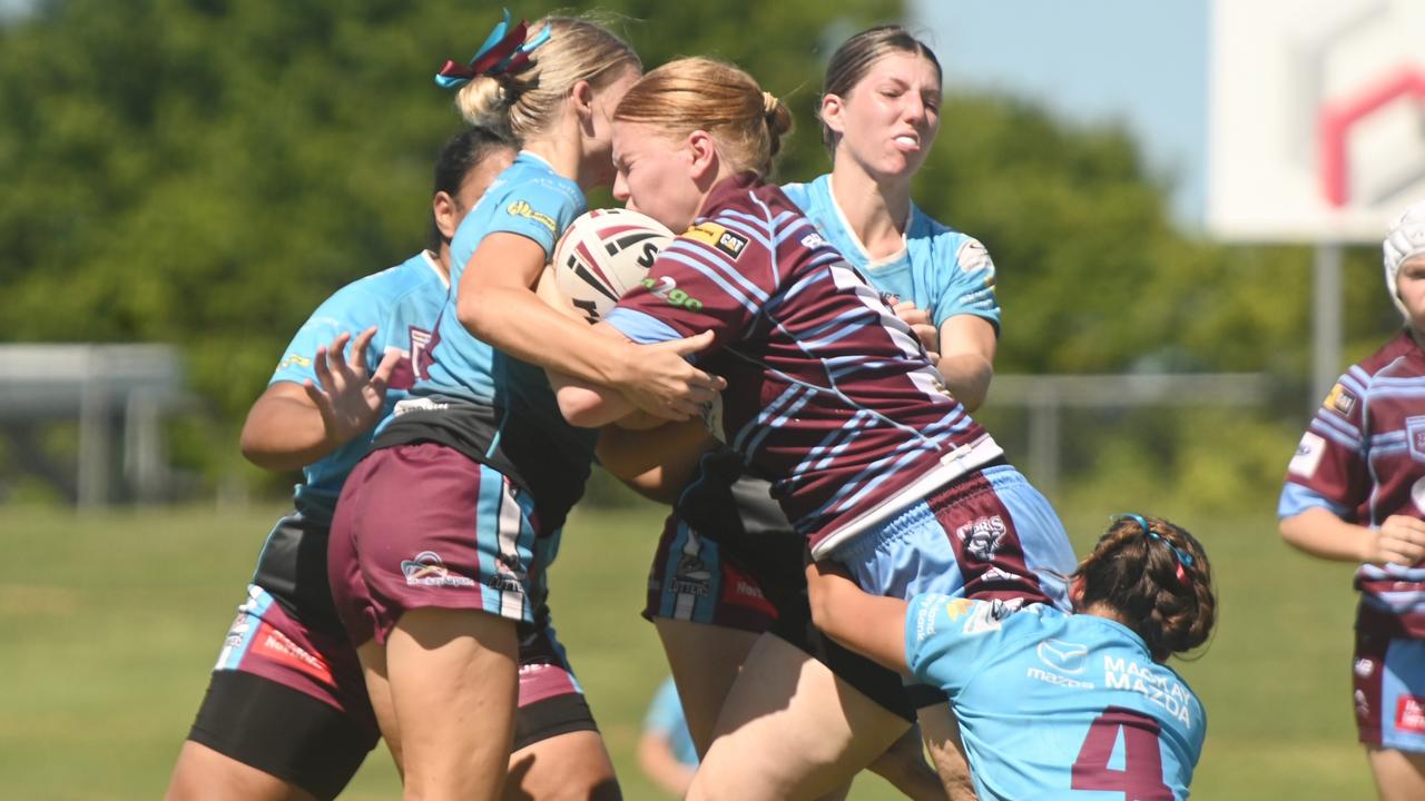 Mackay Cutters vs Central Queensland Capras Harvey Norman U17's Saturday 8 March 2025 Picture:Michaela Harlow