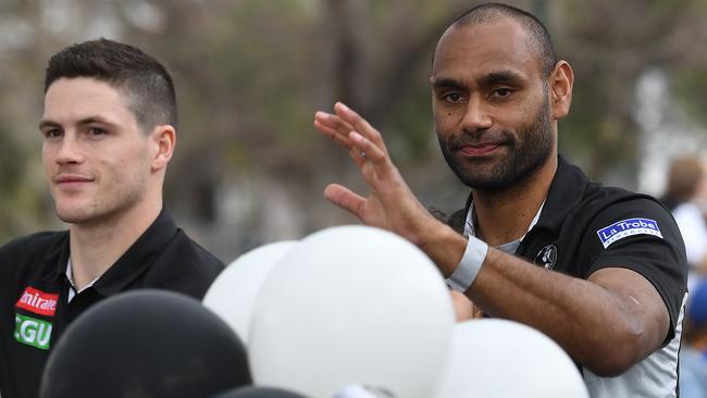 Travis Varcoe says he wants a Grand Final win on the weekend to honour his sister Maggie. Picture: AAP