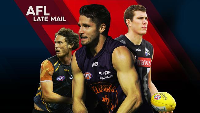 AFL Late Mail for Round 5.