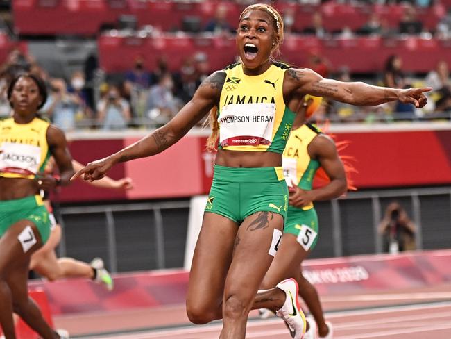 Elaine Thompson-Herah. Picture: AFP