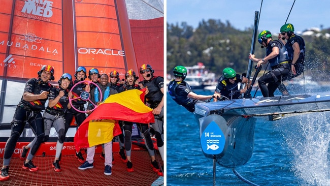 Spain nailed the start to win SailGP Bermuda.