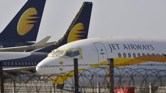 Jet Airways has racked up a billion-dollar debt. Picture: Rafiq Maqbool/AP