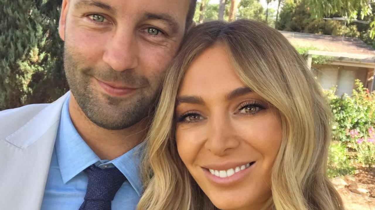 It’s been reported Nadia and Jimmy Bartel’s separated after he flew to London to see Lauren Mand, who he is now in a relationship with. Picture: Instagram.