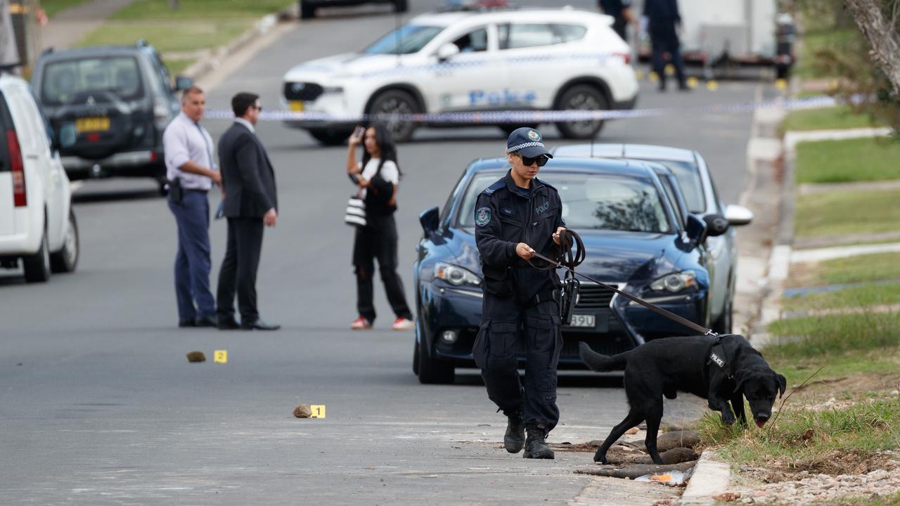 Horror as bullets spray home with kids inside