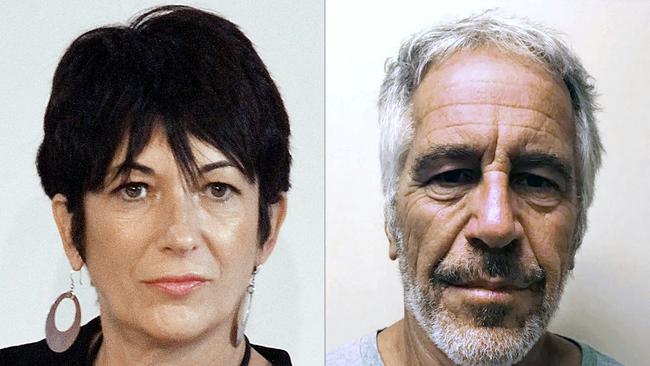 Ghislaine Maxwell, Jeffrey Epstein. Picture: AFP / Laura Cavanaugh