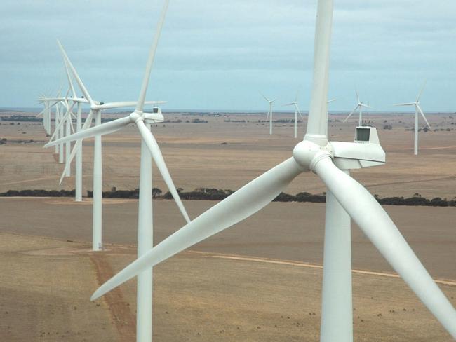 AGL’s 91MW Wattle Point wind farm.