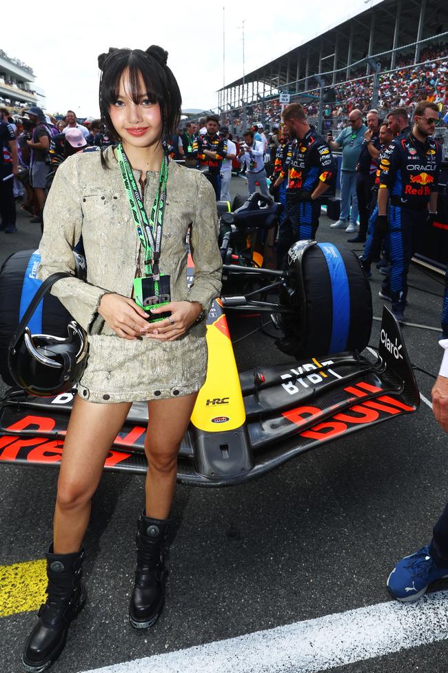 Lisa at the Miami Grand Prix, 2024. 