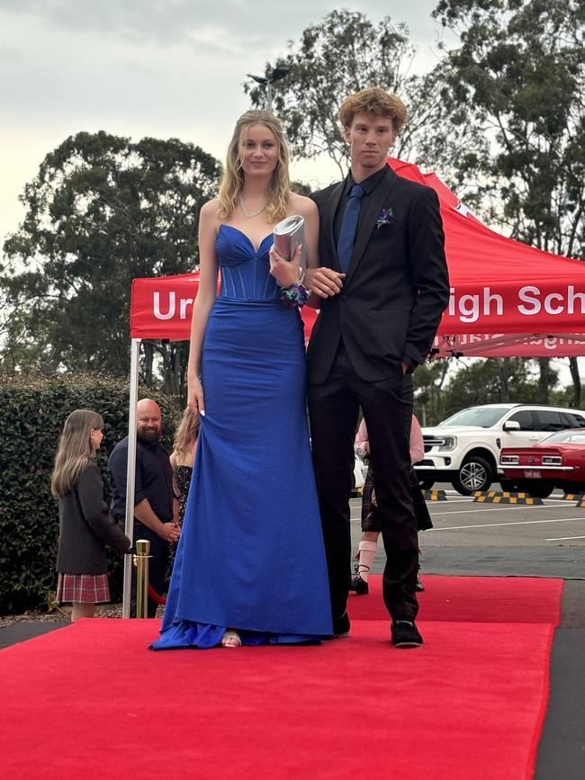 The students of Urangan State High School celebrating their formal.