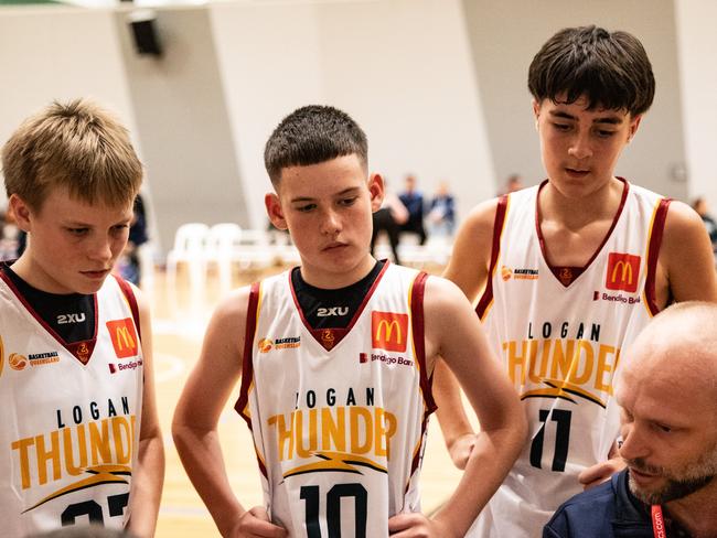 Action from the 2024 Under-14 Club Championships. Picture: Basketball Australia