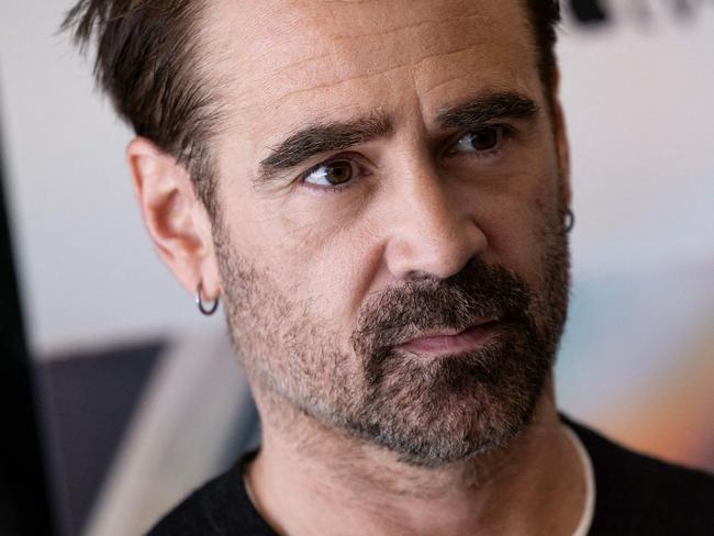 Irish actor Colin Farrell attends a red carpet event for Apple TV+ âSugarâ at Linwood Dunn Theater in Hollywood, California, on April 28, 2024. (Photo by ETIENNE LAURENT / AFP)