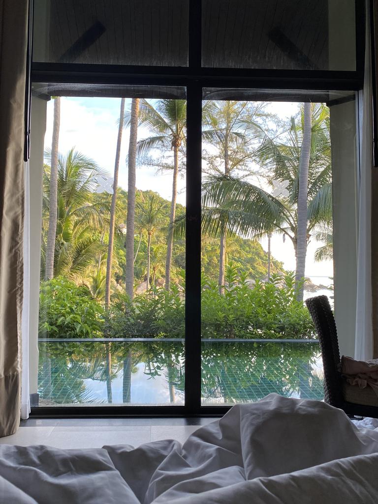 What a view to wake up to.