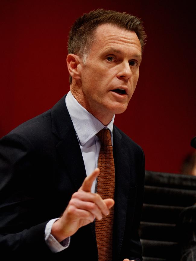 NSW Premier Chris Minns has been dealt an embarrassing blow with the report from the Anti-slavery commissioner. Picture: NewsWire / Nikki Short