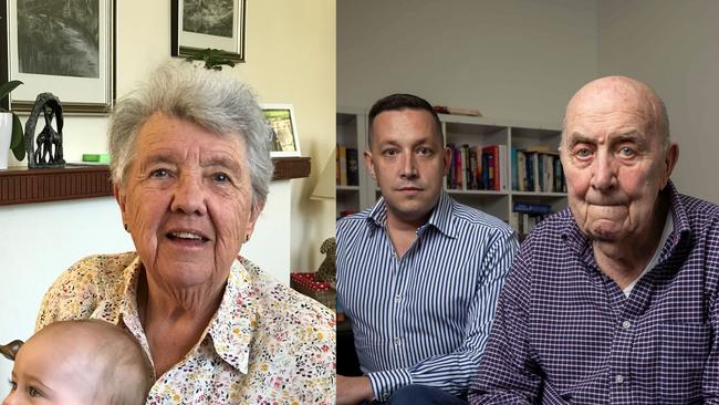 92-year-old Lena Megens died four dayys after a fall at Weary Dunlop Retirement Village in Wheelers Hill. Her grandson Adam Megens and her husband Johannes are suing the village’s head company Ryman Healthcare.