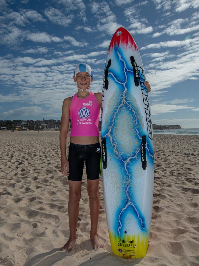 Jaiden Marshall at South Maroubra. He has been nominated for the Southern Courier’s Junior Sport Individual Award. Picture: Monique Harmer