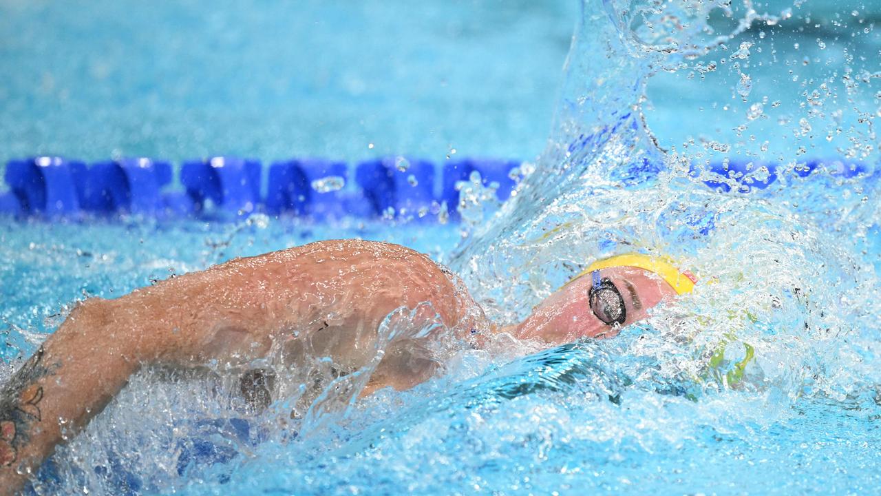 Sweden's Sarah Sjostrom is the current world record holder and won the gold in the tight-run final. Picture: Oli Scarff/AFP