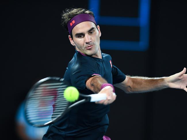 Roger Federer isn’t playing at this year’s Australian Open. Picture: Greg Wood/AFP