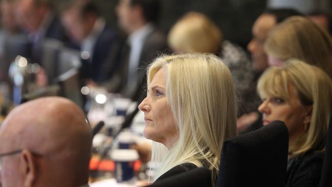 Special budget meeting at Gold Coast City Council chambers. Photo of Cr Pauline Young. Pic by Richard Gosling