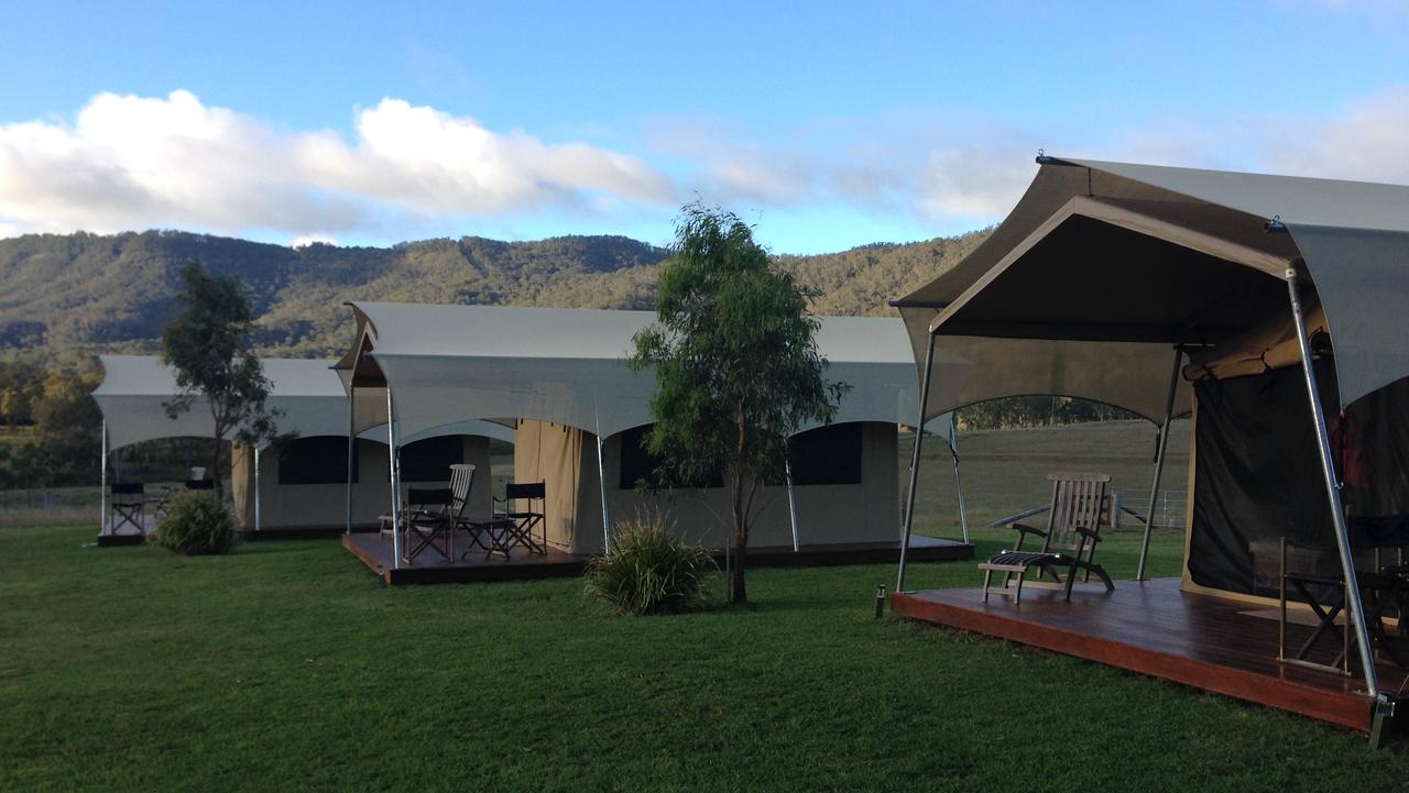 Luxury tents at Spicers Canopy.