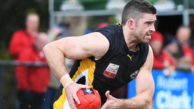 Kris Pendlebury, ever reliable in defence. Picture: AAP/James Ross