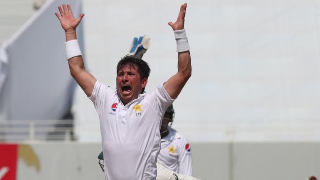 Pakistan leg-spinner Yasir Shah. Photo: AFP