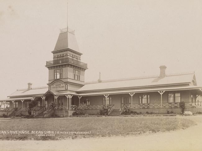 The Grand Coffee Palace in Ocean Grove. Picture: State Library Victoria