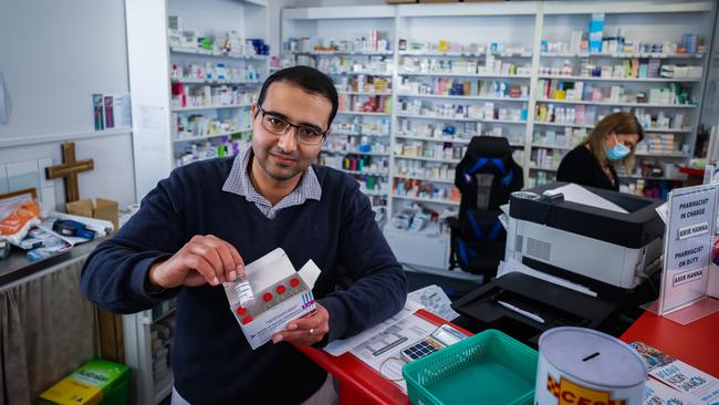 Port MacDonnell pharmacist Amir Hanna. Picture: Tom Huntley