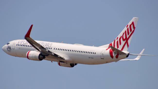 There are increasing fears over Virgin Australia. Picture: David Clark.