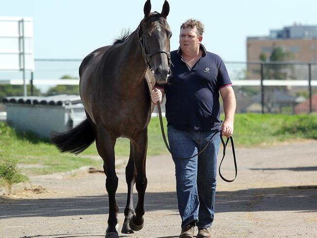 Premiere Preparation: Trainer Ben Smith could run In Her Time in The Everest at Randwick. Picture: Mark Scott