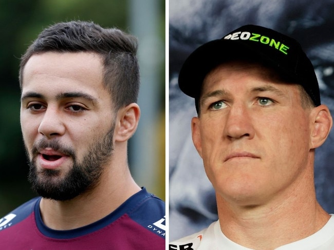 The war of words between Paul Gallen and Josh Aloiai took a nasty turn. Picture: Getty Images