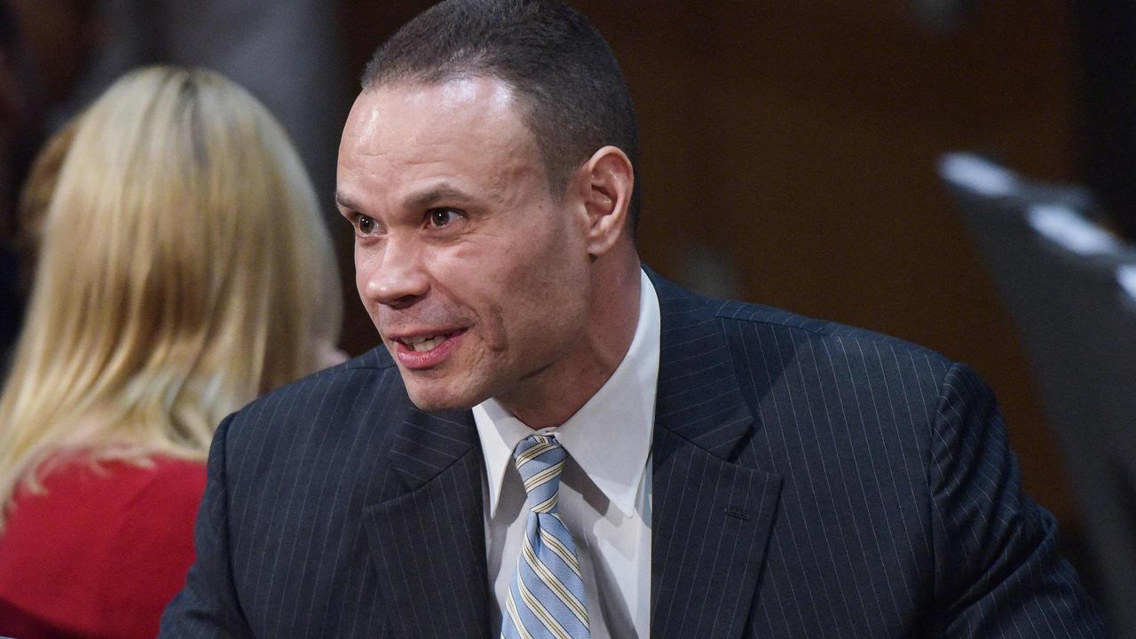 Donald Trump announced on Sunday the appointment of right-wing podcaster Dan Bongino as deputy director of the Federal Bureau of Investigation. Picture: Mandel Ngan/AFP