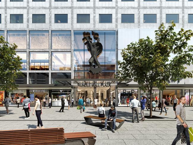 Rundle Mall Plaza to undergo 40 million revamp H M to open