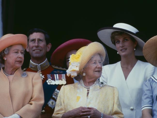 Princess Diana was largely ostracised from the royal family. Picture: Getty Images