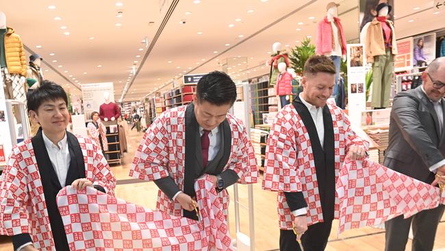 Uniqlo has opened at Marion. Picture: Keryn Stevens