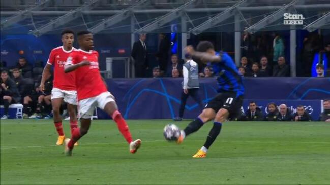 Inter Milan tame Benfica to make Champions League semi finals