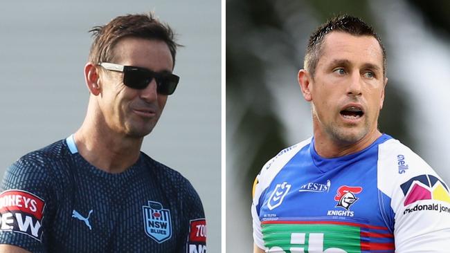 Andrew Johns has joined the Knights amid the Mitchell Pearce drama. Photo: Getty Images