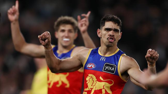 Charlie Cameron looks primed for a big day in the Grand Final. Picture: Michael Klein