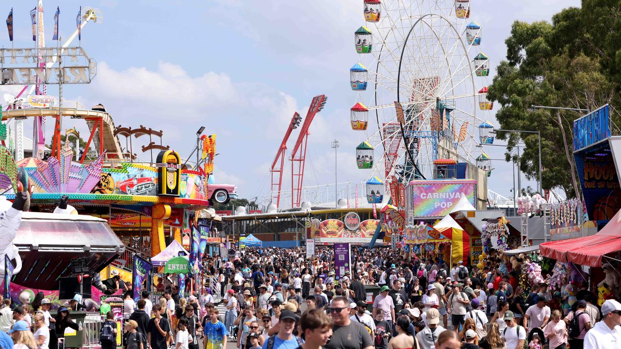 More than 828,000 people are expected to attend the show. Picture: NCA NewsWire / Damian Shaw