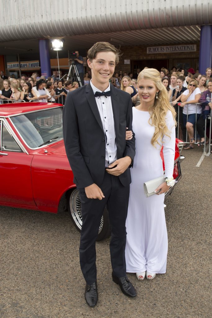 Tom Glasheen and Dayna Parkin look great. Picture: Kevin Farmer