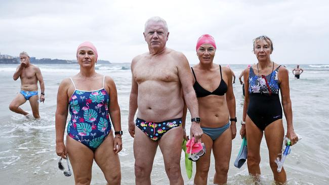 Ocean swimmer John Kelly says registrations for his swimming group have continued despite the attack. Picture: Tim Hunter.