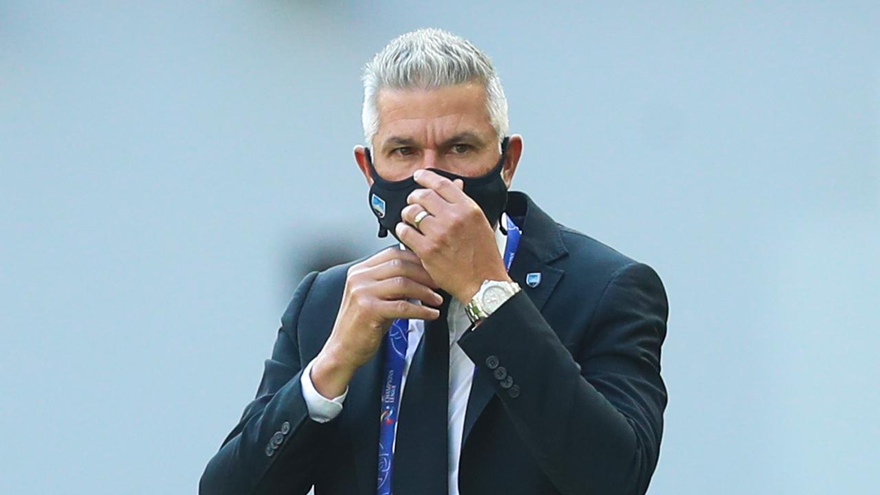 It was a tough season for Sydney FC coach Steve Corica. Picture: Karim Jaafar / AFP