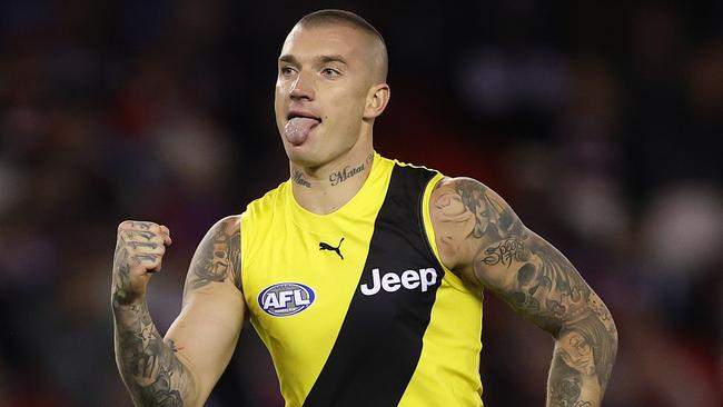 Dustin Martin had plenty of the footy. Picture: Michael Klein