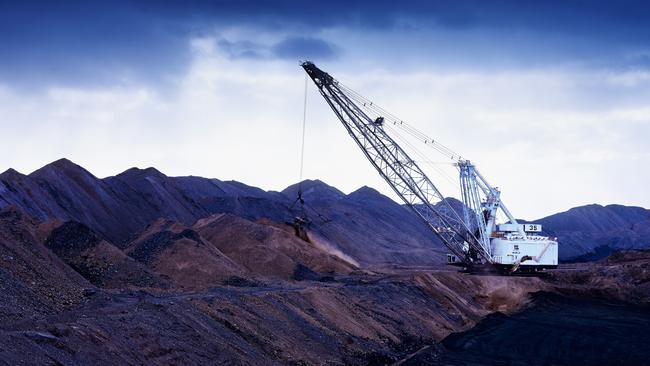 Operations at the Caval Ridge coking coal mine in Queensland, owned by the BHP Mitsubishi Alliance (BMA). Picture supplied by BHP