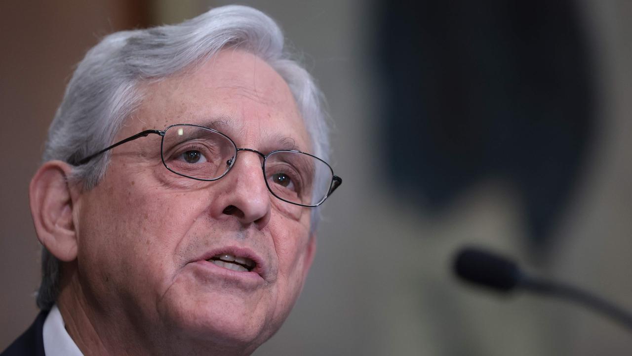 Attorney-General Merrick Garland said “chaos and confusion” defined law enforcement’s response to the shooting. Picture: Win McNamee/Getty/AFP