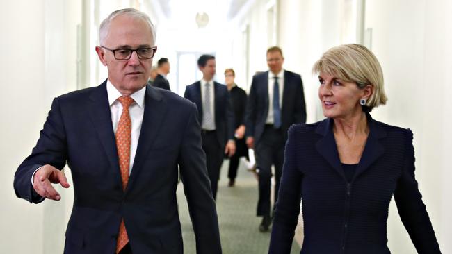 Media boosters at the ABC and elsewhere of Malcolm Turnbull and Julie Bishop didn’t see the looming internal problem over his climate and energy policies.