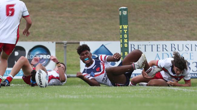 Semi Leweniqila had the final say with a brilliant try to seal the match. Picture: Sue Graham