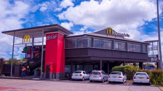 The incident occurred at Kempsey McDonald's on Wednesday