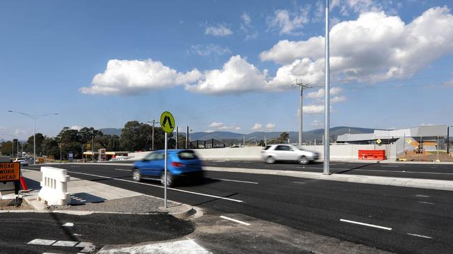 After – the rail now runs under the road. Picture: Pete Glenane/HiVis Pictures