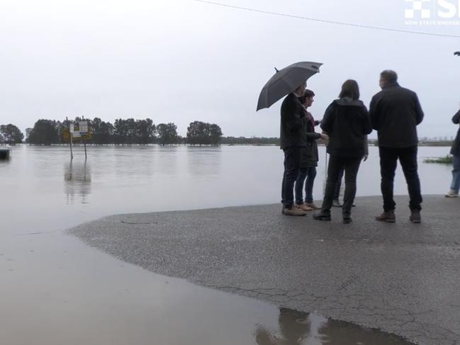 With more rain set to come, dams are at risk of overflowing.